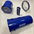 Kit Percussão Gope Rebolo Pandeiro Repique Reco Reco Azul - Imagem 1
