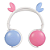Fone De Ouvido Gatinho Luminoso Bluetooth Sem Fio Bh-522 - Imagem 1