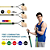 Elastico Extensor Muscular Fitness Para Treinamento Academia - Imagem 2