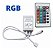 Kit Controlador Para Fita Led Rgb 3528 E 5050 + Controle - Imagem 1