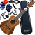 Kit Ukulele Concerto Elétrico Kalani Kal330 Ck Kayke Koa - Imagem 2