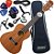 Kit Ukulele Elétrico Concerto 24 Sapele Kalani Kal220 Cs - Imagem 1