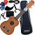 Kit Ukulele Kalani Elétrico Soprano 21 Kal230 Snm Eq C/ Bag - Imagem 2