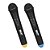Microfone De Mão Duplo Profissional Sem Fio Skp Uhf 261 - Imagem 3