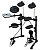 Bateria Eletrônica Digital Shelter Std92 Usb Baquetas Pedais - Imagem 2