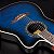 Kit Violão Eletroacústico Eagle Ch306 Completo Fibra Azul - Imagem 2