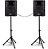 Kit Caixa Ativa E Passiva 300w Rms Act10 Waldman O F E R T A - Imagem 1