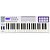 Teclado Controlador Midi Usb Carbon49 Waldman Frete Grátis - Imagem 1