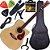Kit Violão Folk Eletroacústico Aço Md18 Sunburst Tagima - Imagem 1