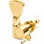 Tarraxa Guitarra Blindada Dourada 3x3 Spirit J04-GD-R3L3 - Imagem 1