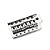 Ponte Sistema Trêmolo Guitarra Canhota Spirit ST36L-CR-WHT - Imagem 1