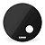 Pele Resposta Para Bumbo 24" Evans EQ3 Resonant Black BD24RB - Imagem 1