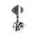 Tarraxa Para Baixo Cromada Fosca R4 Spirit JB45-MC-R4 - Imagem 2