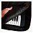 Capa Para Teclado 5/8 Acolchoado Yamaha Casio Roland Medeli - Imagem 2