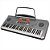 Kit Teclado 61 Teclas Sensitivas Com Acessórios M5 Medeli - Imagem 4