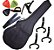 Kit Capa Acolchoada Violão Folk C/ Acessórios + 3 Suportes - Imagem 1