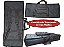 Capa Para Teclado 5/8 Nylon Acolchoado Luxo Preto Yamaha - Imagem 1
