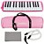Kit 2 Escaletas Melódica 32 Teclas Rosa E Azul C/ Estojo - Imagem 3