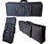 Capa Para Teclado Yamaha Psr S550 Master Luxo Acolchoada Bk - Imagem 2