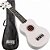 Kit Ukulele Soprano Eletroacústico Mahalo Branco Aquila - Imagem 2