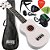 Kit Ukulele Soprano Eletroacústico Mahalo Branco Aquila - Imagem 1
