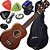 Kit Ukulele Soprano Elétrico Nylon C/ Capa Ukbw Sb Shelter - Imagem 1