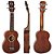 Kit Ukulele Soprano Elétrico Nylon C/ Capa Ukbw Sb Shelter - Imagem 3