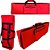Capa Master Luxo Para Teclado Roland Gw8 Nylon Vermelho - Imagem 5