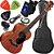 Kit Ukulele Concerto Elétrico Havai 27k Tagima C/ Escudo - Imagem 1