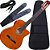 Kit Violão Eletroacústico Eq 3 Banda + Capa Nf14 Nt Giannini - Imagem 1