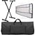 Kit Capa Piano Acolchoada C/ Suporte Em X + Capa Cobertura - Imagem 1