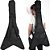 Kit Capa Para Guitarra Flying V Acolchoada C/ Acessórios - Imagem 2