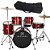 Bateria Acústica Bumbo 20 Dm827 Wr Michael C/ Capa Ferragem - Imagem 1