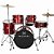 Bateria Acústica Bumbo 20 Dm827 Wr Michael C/ Capa Ferragem - Imagem 4