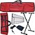 Kit Capa Teclado Roland Xps10 Com Cobertura Pedal + Suporte - Imagem 1