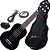 Ukulele Preto Shelter Soprano Eletroacústico C/ Capa Ukbw - Imagem 1