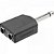 Adaptador Plug P10 Mono para 2x Jack J10 Mono ADAP0025 Storm - PCT / 10 - Imagem 1