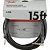 Cabo para Instrumentos P10 x P10 (90°) 4,5m PROFESSIONAL SERIES Preto FENDER - Imagem 4
