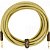 Cabo para Instrumentos P10 x P10 4,5m DELUXE SERIES Amarelo Tweed FENDER - Imagem 1