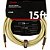 Cabo para Instrumentos P10 x P10 4,5m DELUXE SERIES Amarelo Tweed FENDER - Imagem 2