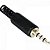 Plug P2 4C Com Protetor PGPD0008 Preto Storm - PCT / 10 - Imagem 1