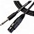 Cabo P10 x XLR Fêmea 6,10m Ninja HG B Santo Angelo - Imagem 2