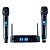 Microfone Sem Fio Leson LS-916 Digital Preto - Imagem 2