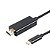 Cabo Adaptador USB-C Para HDMI 4k 1,8m Flex - Imagem 1