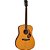 Violão Eletroacústico Dreadnought Fender Paramount PD-220E Natural com Case - Imagem 3