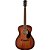 Violão Eletroacústico Fender Orchestra PO-220E Aged Cognac Burst Com Case - Imagem 2