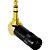 Plug P2 90° Storm Metal Gold - PCT / 10 - Imagem 1