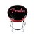 Banco Fender 30" Red Sparkle Logo Black Red Sparkle - Imagem 1