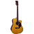 Violão Eletroacústico Folk Tef 495 Amarelo Thomaz - Imagem 1