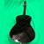 Violão Iniciante Queens Cordas Nylon Preto Vtr255 - Imagem 5